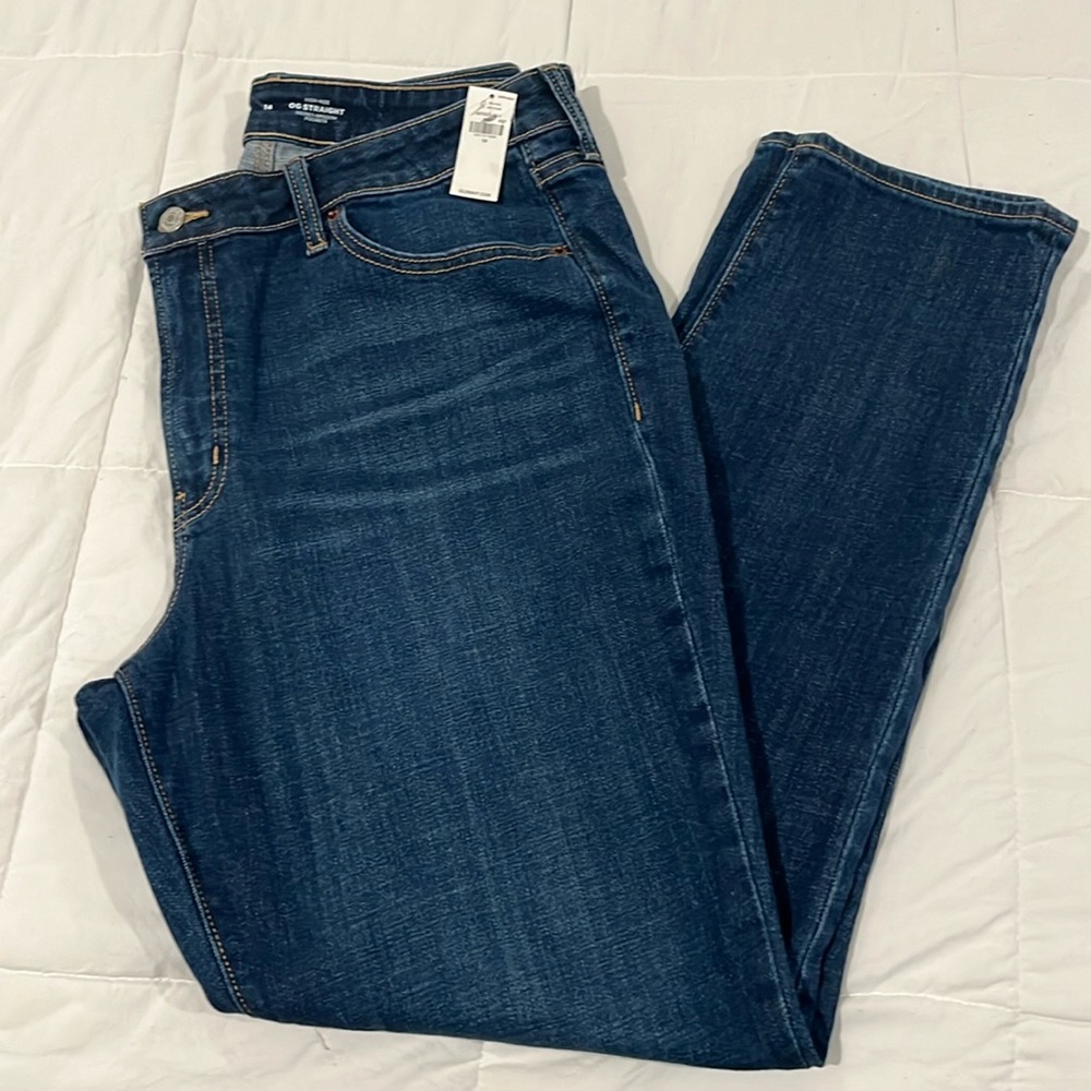 Old Navy high rise OG straight jeans